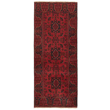 Kahlmohammadi Afghan Rug Red 190 x 78 cm