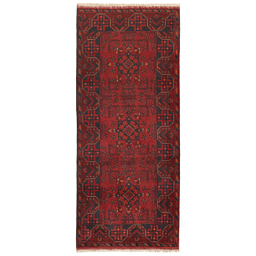 Kahlmohammadi Afghan Rug Red 188 x 78 cm