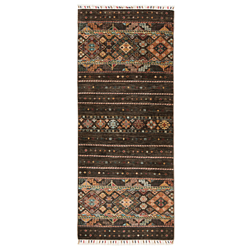 Ziegler Rug Brown 202 x 83 cm