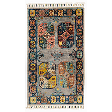 Ziegler Rug Multicolor 98 x 58 cm