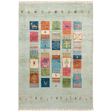 Ziegler Rug Turquoise 293 x 205 cm