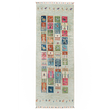Ziegler Rug Gray 195 x 77 cm