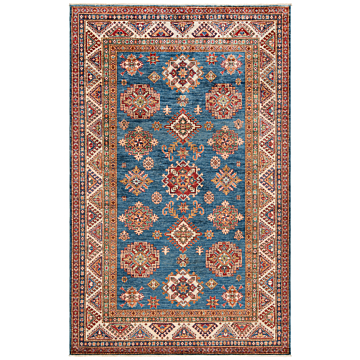 Kazak Fine Rug Blue 278 x 180 cm