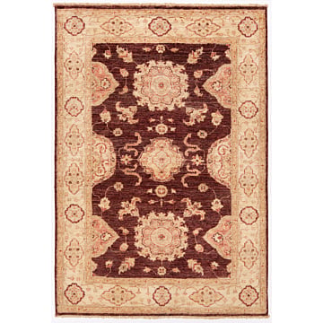 Ziegler Farahan Rug Brown 145 x 98 cm