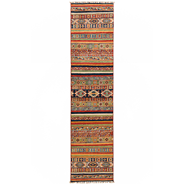 Ziegler Shall Rug Green 294 x 70 cm