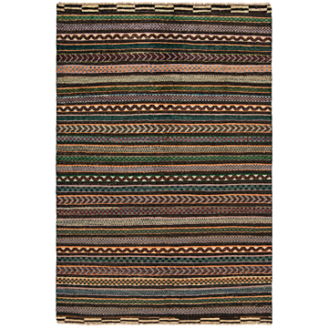 Tappeto afgano in rilievo Kilim