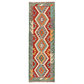 Kilim afghan Red 199 x 69 cm