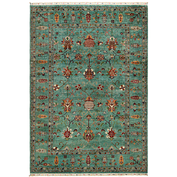 Ziegler Rug Turquoise 248 x 173 cm