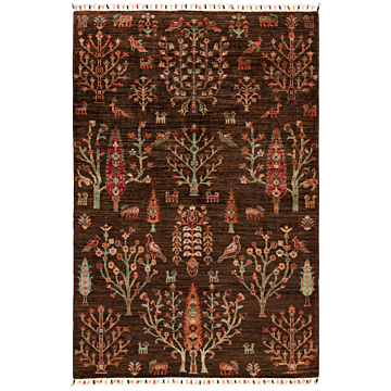 Ziegler Rug Brown 190 x 128 cm