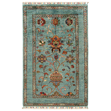 Ziegler Rug Blue 128 x 83 cm