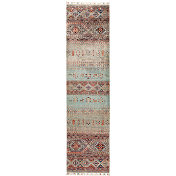 Ziegler Rug Turquoise 313 x 81 cm