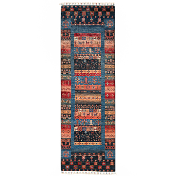 Ziegler Rug Blue 255 x 83 cm