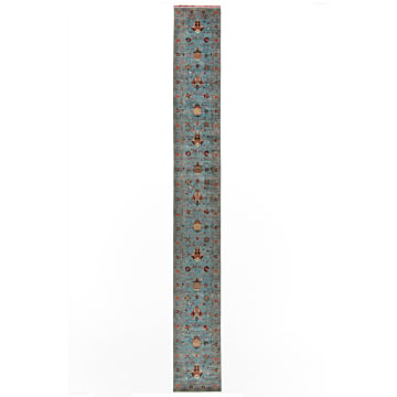 Ziegler Rug Blue 693 x 86 cm