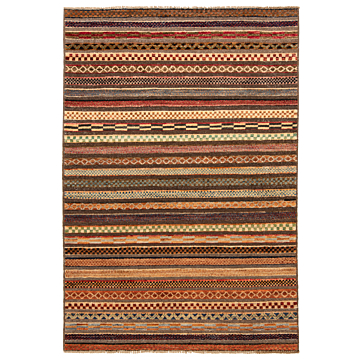 Tappeto afgano in rilievo Kilim