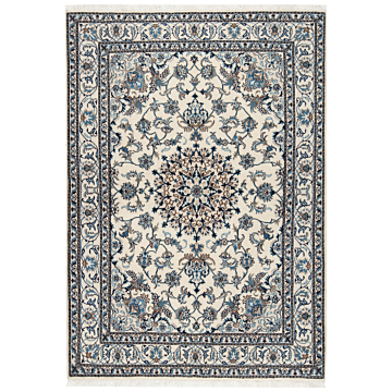 Nain Persian Rug Beige-Cream 232 x 164 cm