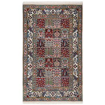 Moud Persian Rug Beige-Cream 150 x 96 cm