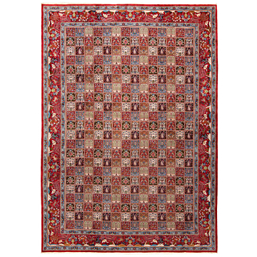 Moud Persian Rug Multicolor 533 x 366 cm