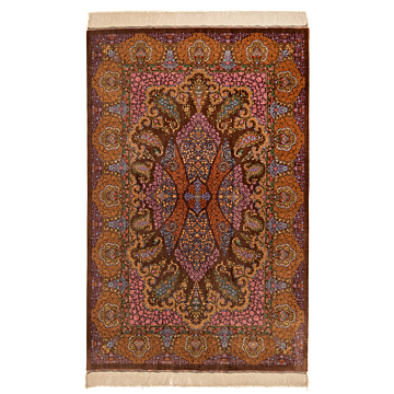 Qom Silk Mostafazadeh Perserteppich