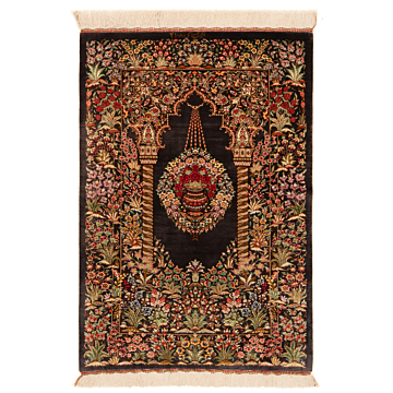 Qom Silk Elyassi Perserteppich