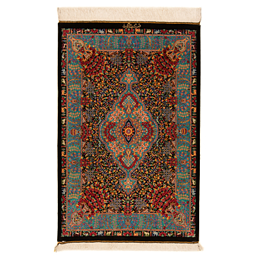 Qom Silk Talakob Perserteppich