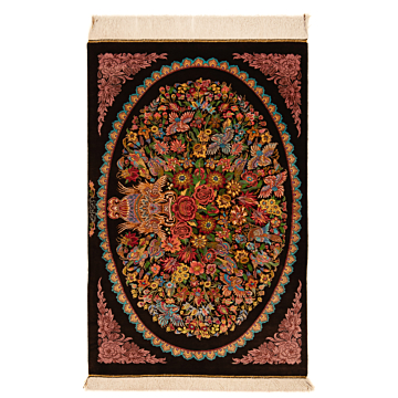 Qom Silk Zaeri Perserteppich