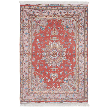 Tabriz 50Raj Persian Rug Beige-Cream 235 x 165 cm