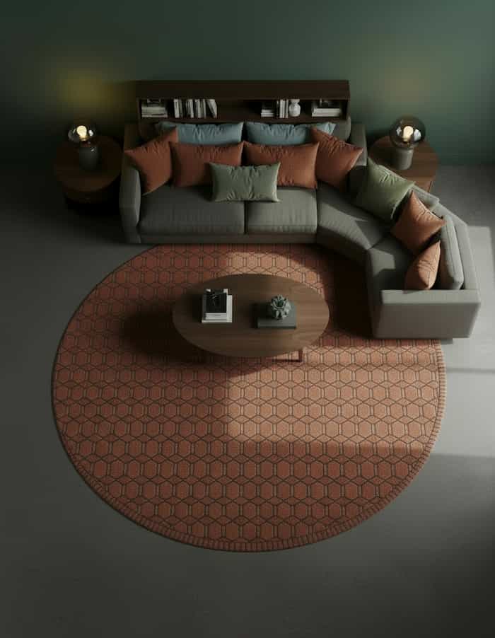 Round rugs
