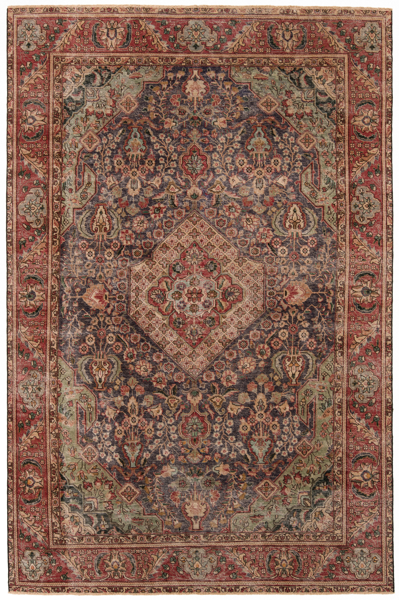 Vintage Rug Night Blue 297 x 198 cm